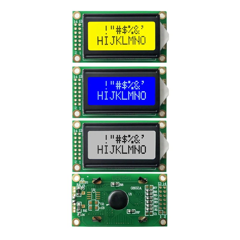 0802 LCD zaslon