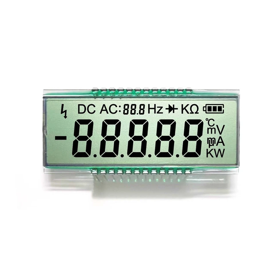 Odsevni monokromatski FSTN LCD